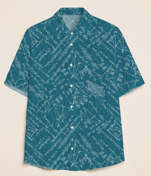 Math Formula Teacher Short Sleeve Shirt