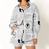 Pride And Prejudice Book Teacher Long Sleeve Shirt And Shorts Set