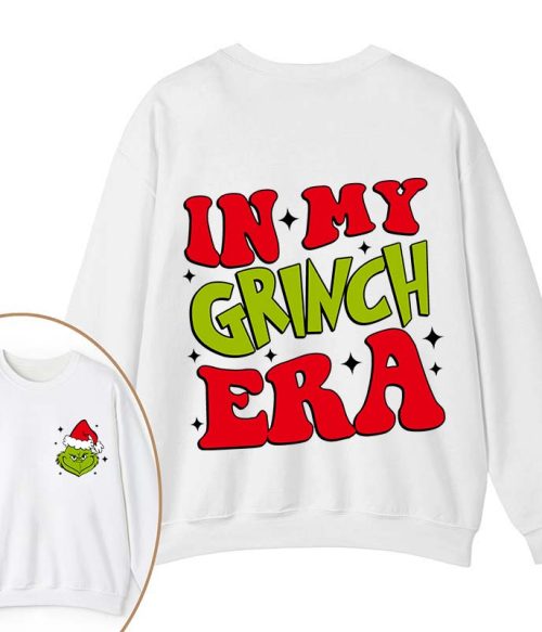 In My Christmas Era Teacher Two Sided Sweatshirt