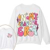 Personalized In My Teacher Era Teacher Two Sided Sweatshirt