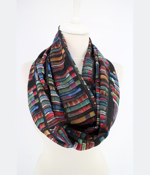 Bookshelf Scarf Infinity Scarf