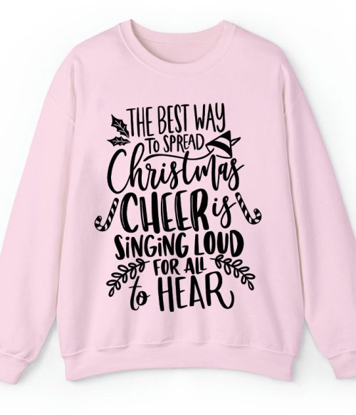 The Best Way To Spread Christmas Teacher Sweatshirt
