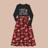 Christmas I Teach The Smartest Cookies Teacher Long-Sleeved One Piece Dress