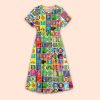 The Very Hungry Caterpillar Teacher Printed One Piece Dress