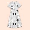 Pride And Prejudice Chapter Teacher Printed Dress