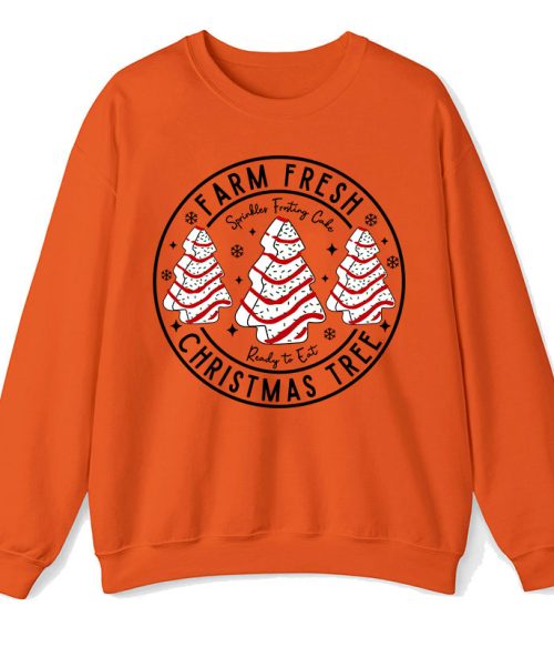 Farm Fresh Christmas Tree Teacher Sweatshirt