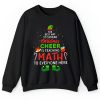 Personalized The Best Way To Spread Christmas Cheer Is Teaching Math To Everyone Here Teacher Sweatshirt