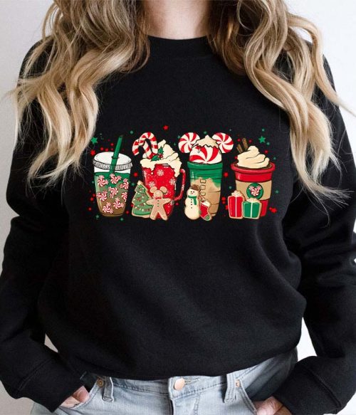 Bet You Want Some Christmas Drink Teacher Sweatshirt
