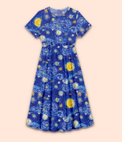 Night Of Stars And Moon Teacher One Piece Dress