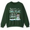 There's Snow Place Like The Library Teacher Sweatshirt