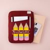 Personalized Pencil Teacher 13 MacBook Case"