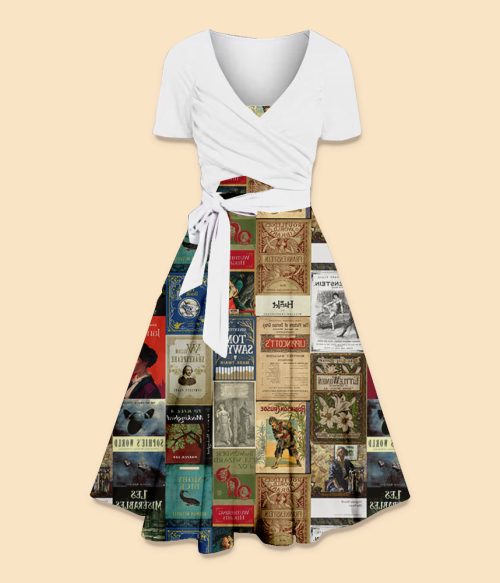 Masterpiece Literature Teacher Uspender Long Skirt Top Suit