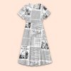 Pride And Prejudice Book Teacher Printed Dress