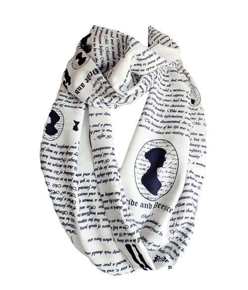 Pride And Prejudice Book Scarf