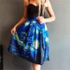 Art Starry Sky Teacher Skirt