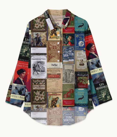 Masterpiece Literature Teacher Crinkle Fabric Shirt