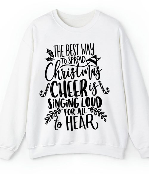 The Best Way To Spread Christmas Teacher Sweatshirt