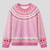 Heart Pencil Valentine Teacher Knit Sweatshirt