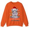 I Want A Hippopotamus For Christmas Teacher Sweatshirt