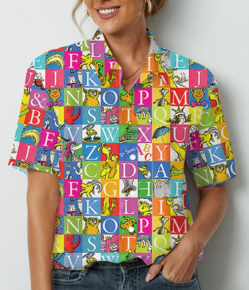 Reading Across the American Alphabet Teacher Short Sleeve Shirt