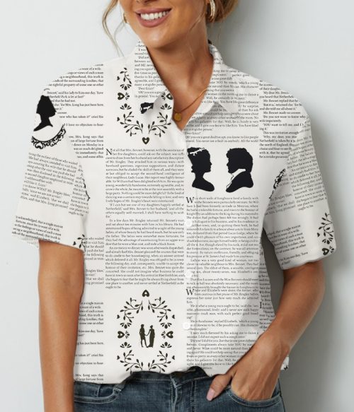 Pride And Prejudice Book Teacher Short Sleeve Shirt