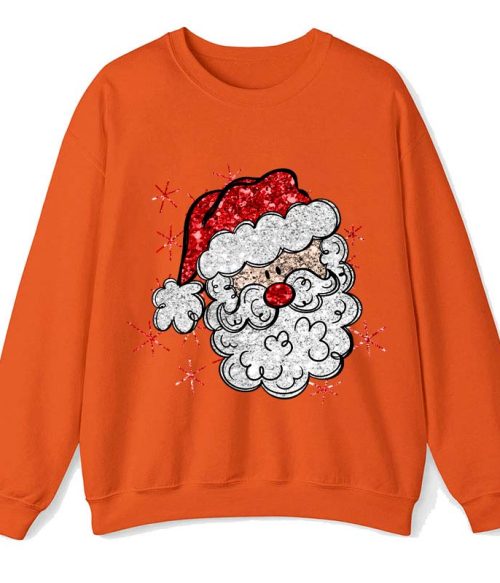 Santa Claus Christmas Teacher Sweatshirt
