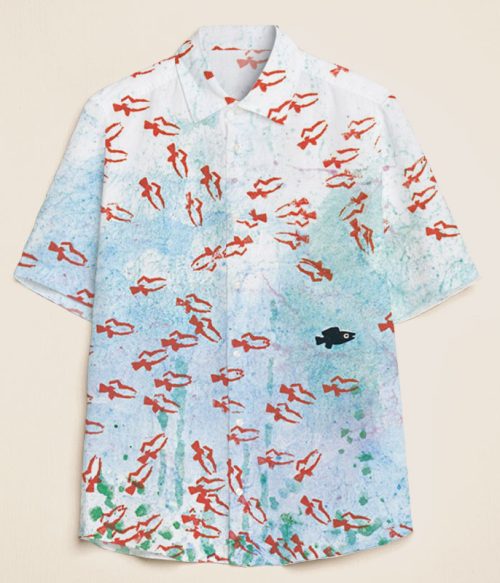 Swimmy The Little Black Fish Teacher Short Sleeve Shirt