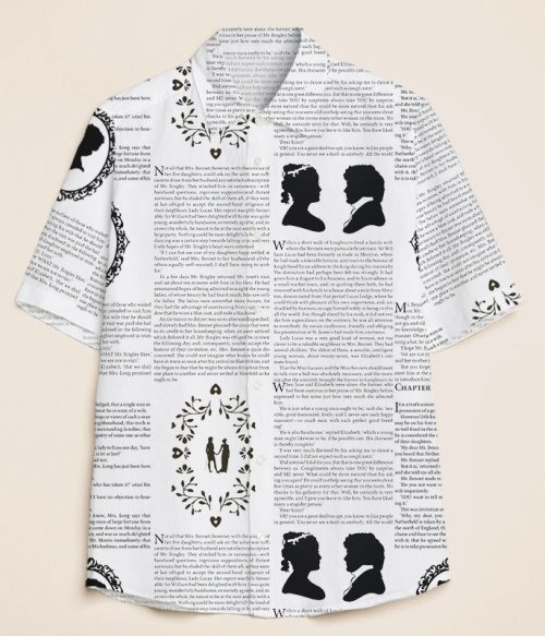 Pride And Prejudice Book Teacher Short Sleeve Shirt