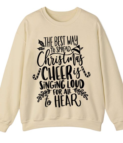 The Best Way To Spread Christmas Teacher Sweatshirt