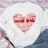 Personalized Teacher's Valentine's Day Teacher Long Sleeve T-Shirt