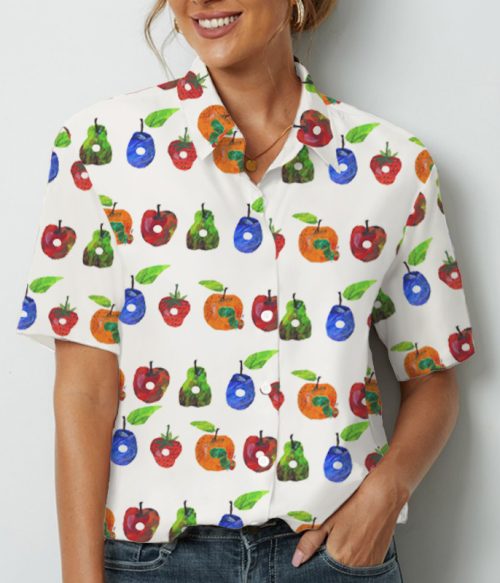 Very Hungry Caterpillar Teacher Short Sleeve Shirt