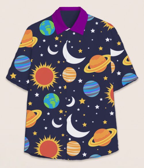 Soar Through Space Teacher Short Sleeve Shirt