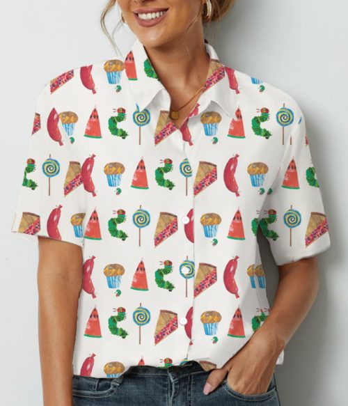 Sunday He Ate Through Them All Teacher Short Sleeve Shirt