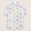 Color Chemical Elements Teacher Short Sleeve Shirt