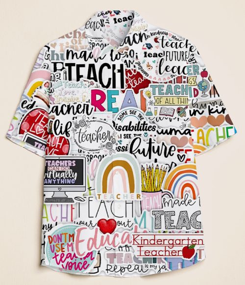 Teach Love Inspire Teacher Short Sleeve Shirt