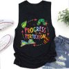 Teacher Progress Over Perfection Teacher Tank Top