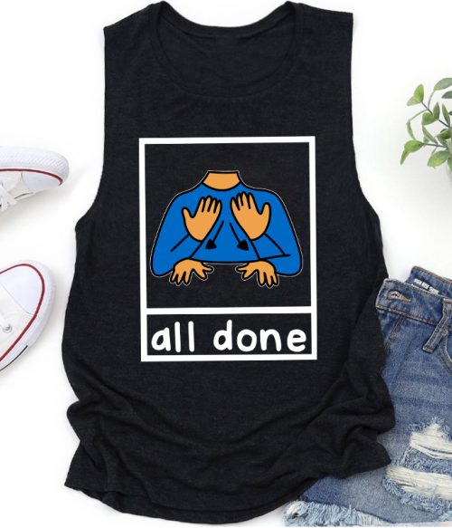 All Done Teacher Tank Top