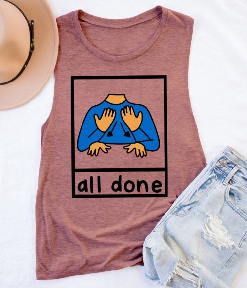 All Done Teacher Tank Top