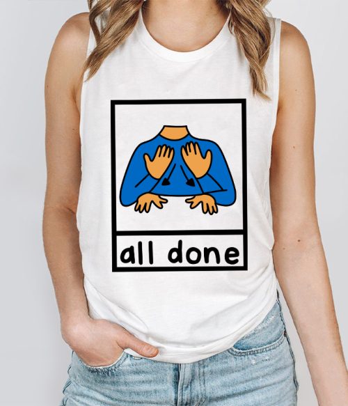 All Done Teacher Tank Top