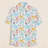 Roar Dinosaur Turtle Rhino Teacher Short Sleeve Shirt