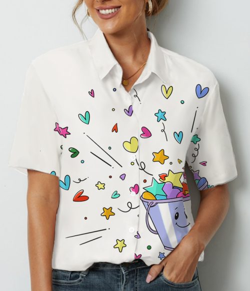 Be A Bucket Filler Teacher Short Sleeve Shirt