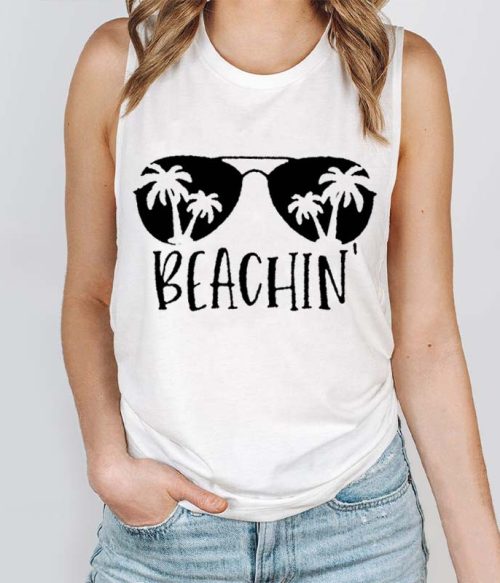 Beachin' Teacher Tank Top