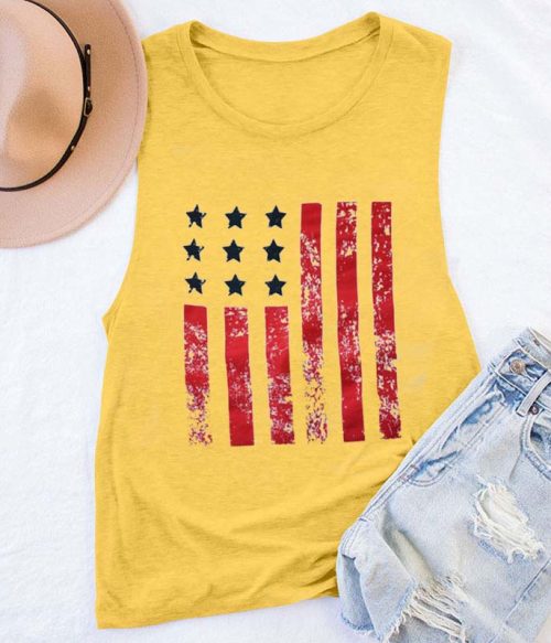 Flag Teacher Tank Top