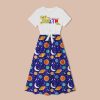 Personalized Name School Bus Teacher One Piece Dress