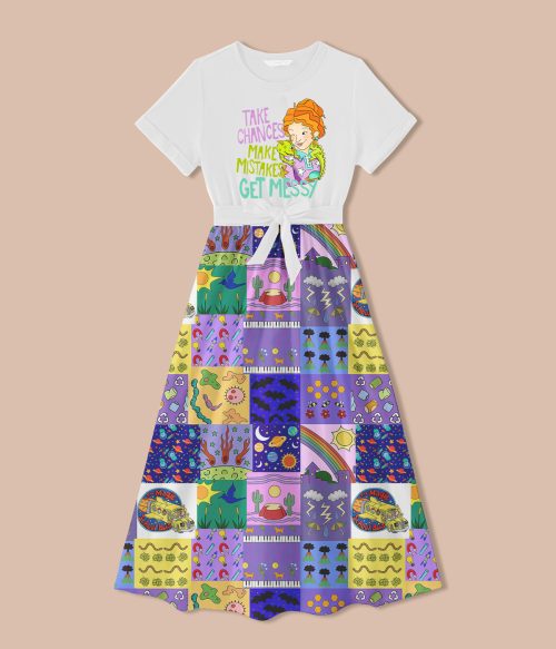 Take Chances Make Mistakes Get Messy Teacher One Piece Dress