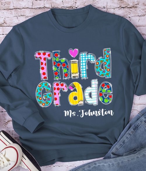 Personalized I'm A Teacher Long Sleeve T-Shirt