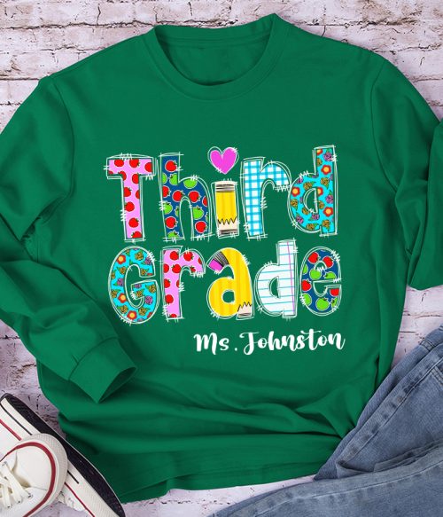 Personalized I'm A Teacher Long Sleeve T-Shirt