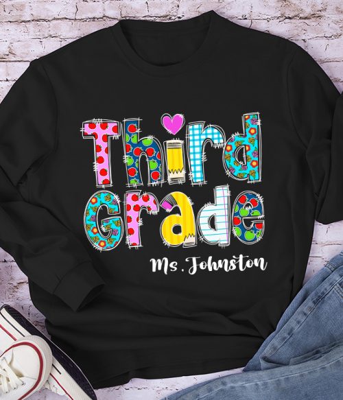 Personalized I'm A Teacher Long Sleeve T-Shirt