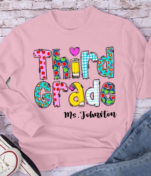 Personalized I'm A Teacher Long Sleeve T-Shirt