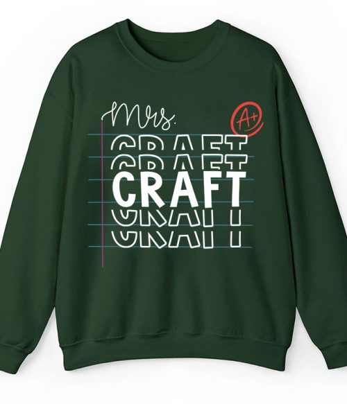 Personalized Teacher Name Teacher Sweatshirt